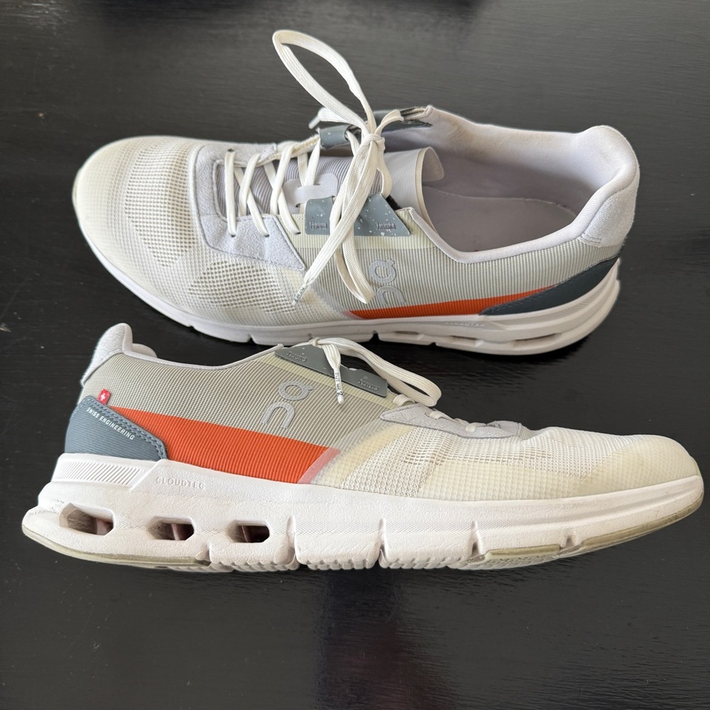 On Running Men's Shoes - Sage/Orange/Charcoal